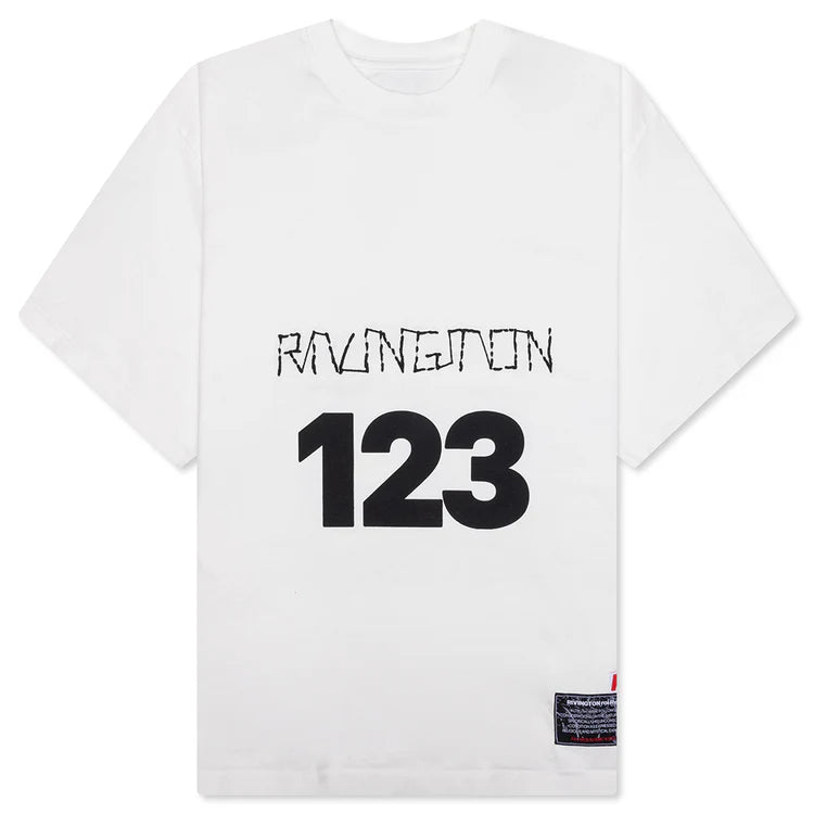 Rivington 123 Embroidered White T-Shirt
