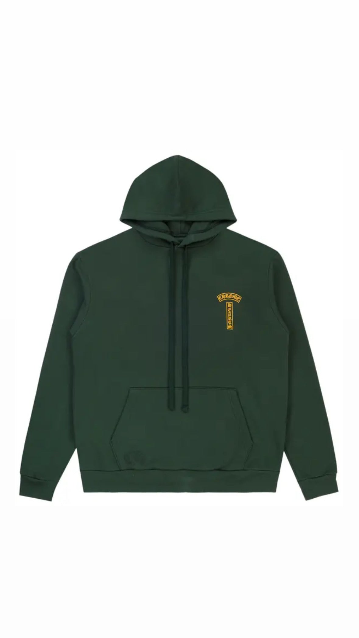 Chrome Hearts T Bar Hoodie 'Green/Gold'