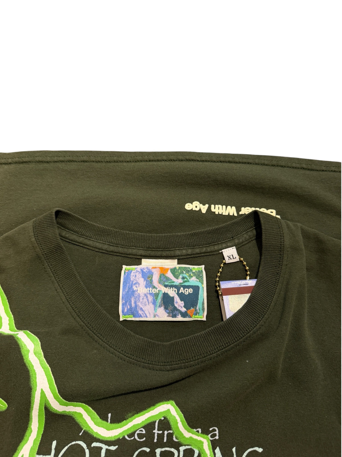 Better with Age* European Thunder Tee Dark Green