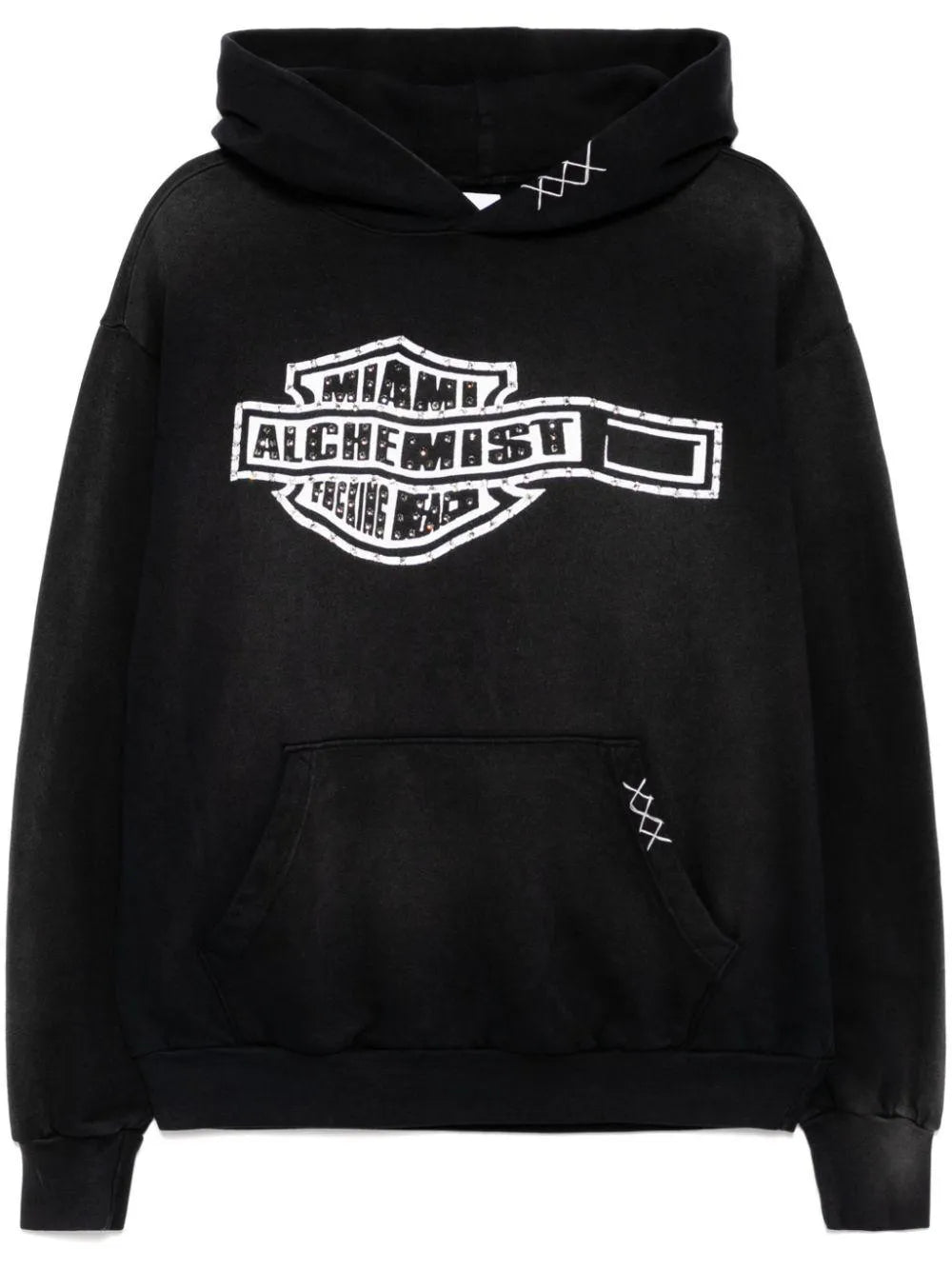 Alchemist Waving Hoodie cotton with graphic print black