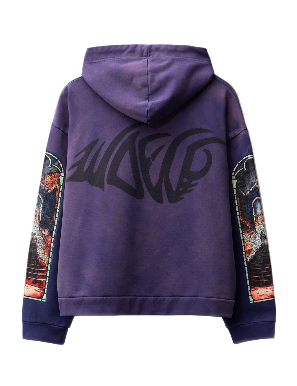 Who Decides War Descent Purple Hoodie