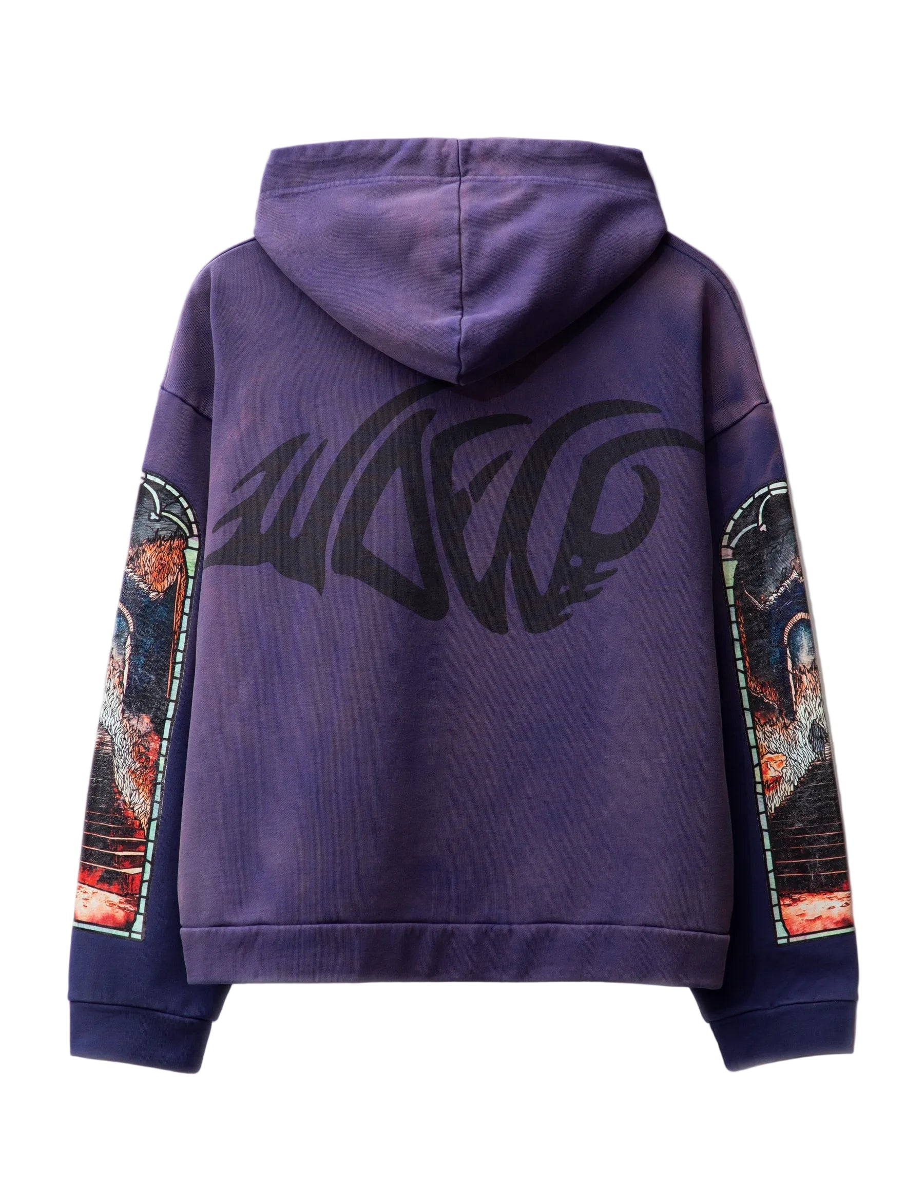 Who Decides War Descent Purple Hoodie