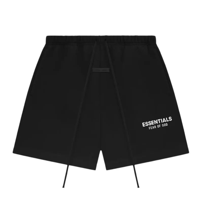 Essentials Jet Black Sweatshorts