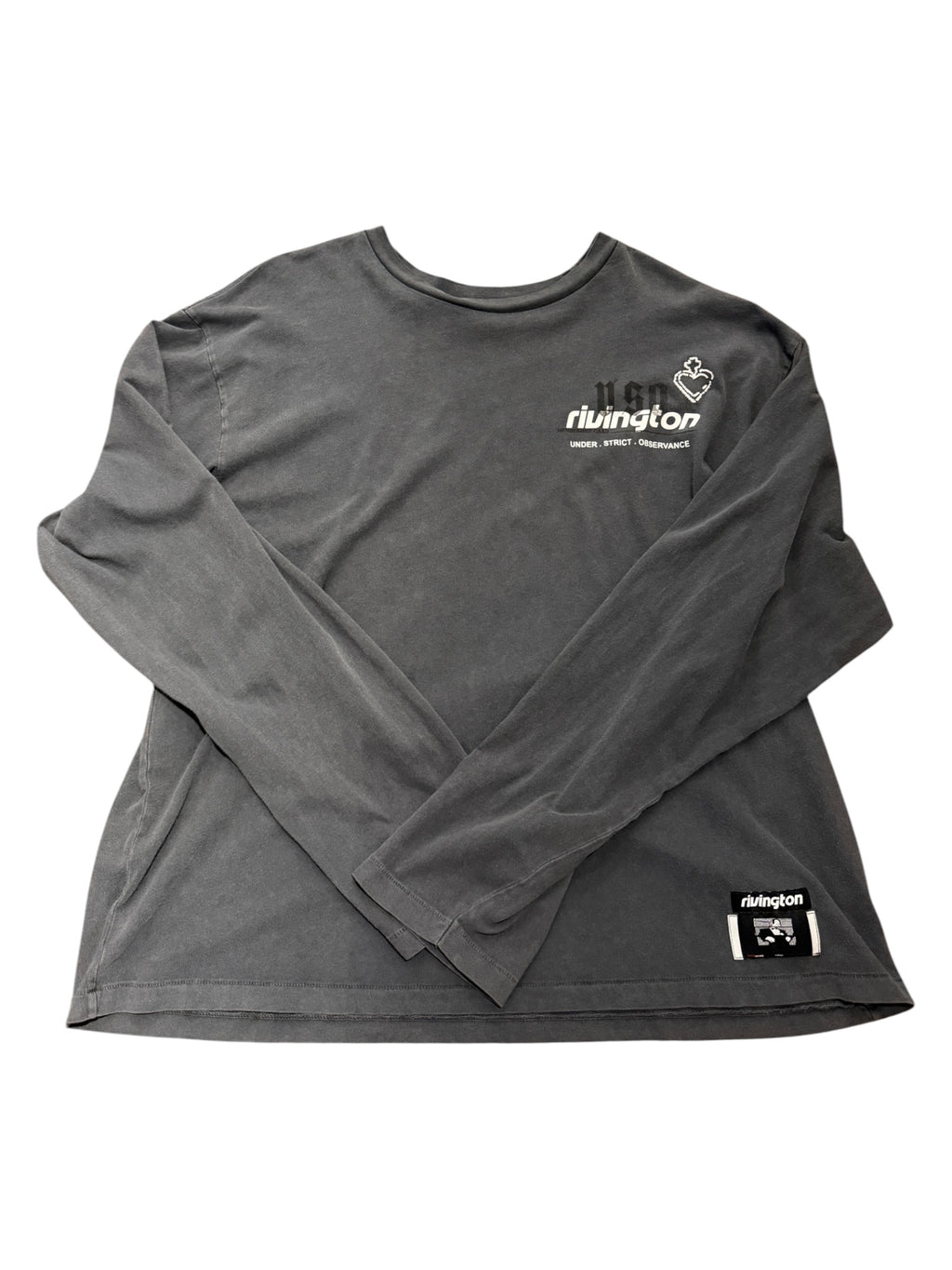 Rivington Roi Rebis Membership Uso Black LS Shirt