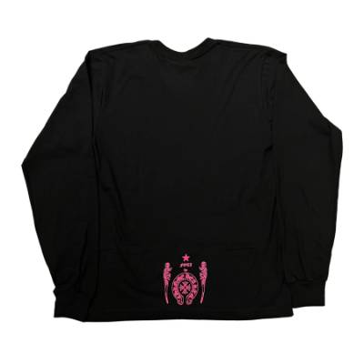 Chrome Hearts FOTI Neon Pink Long Sleeve