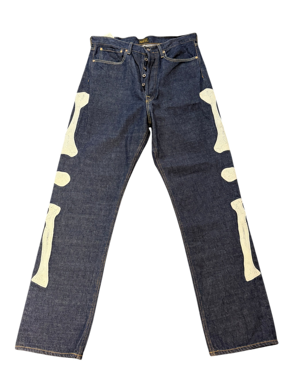 Kapital Salvage Bone Denim Dark Blue