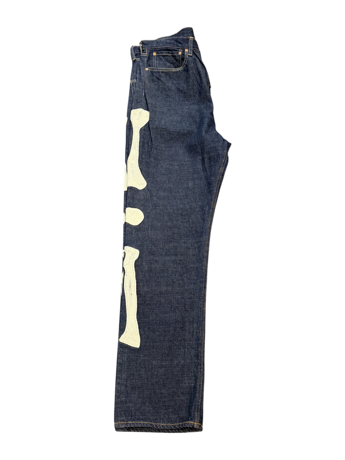 Kapital Salvage Bone Denim Dark Blue