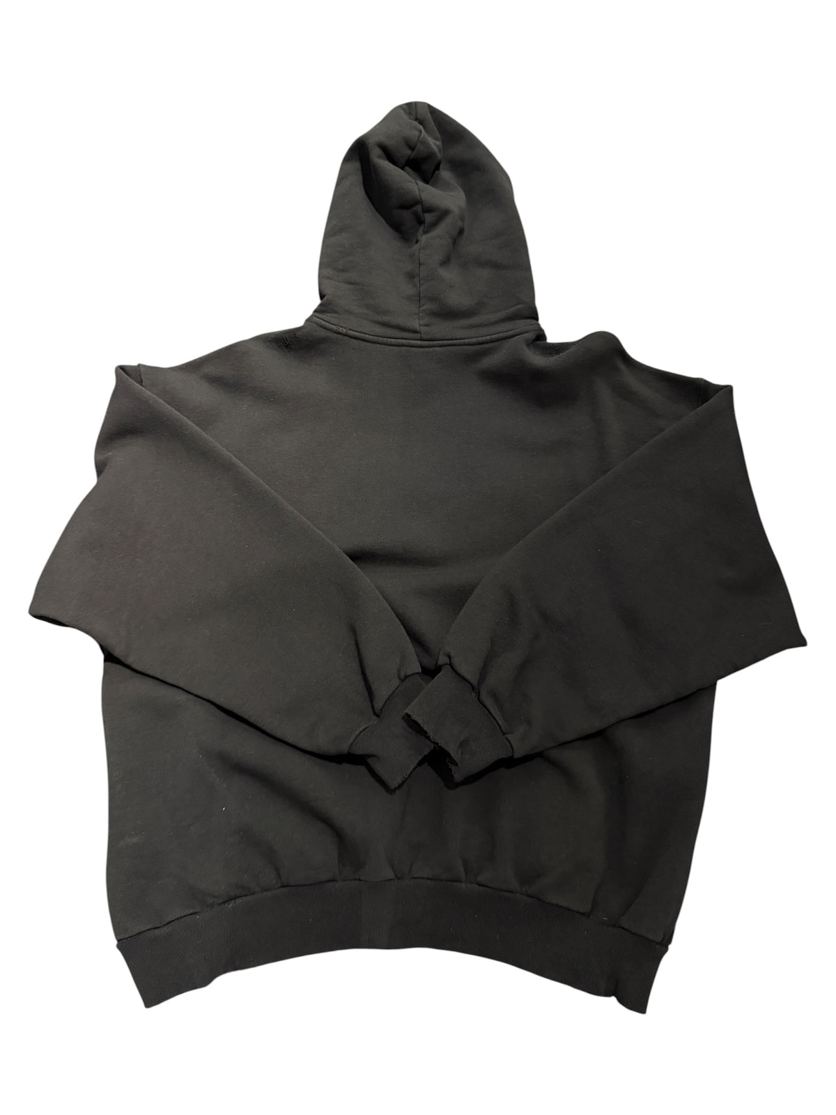 Balenciaga Cotton Distressed Logo Hoodie