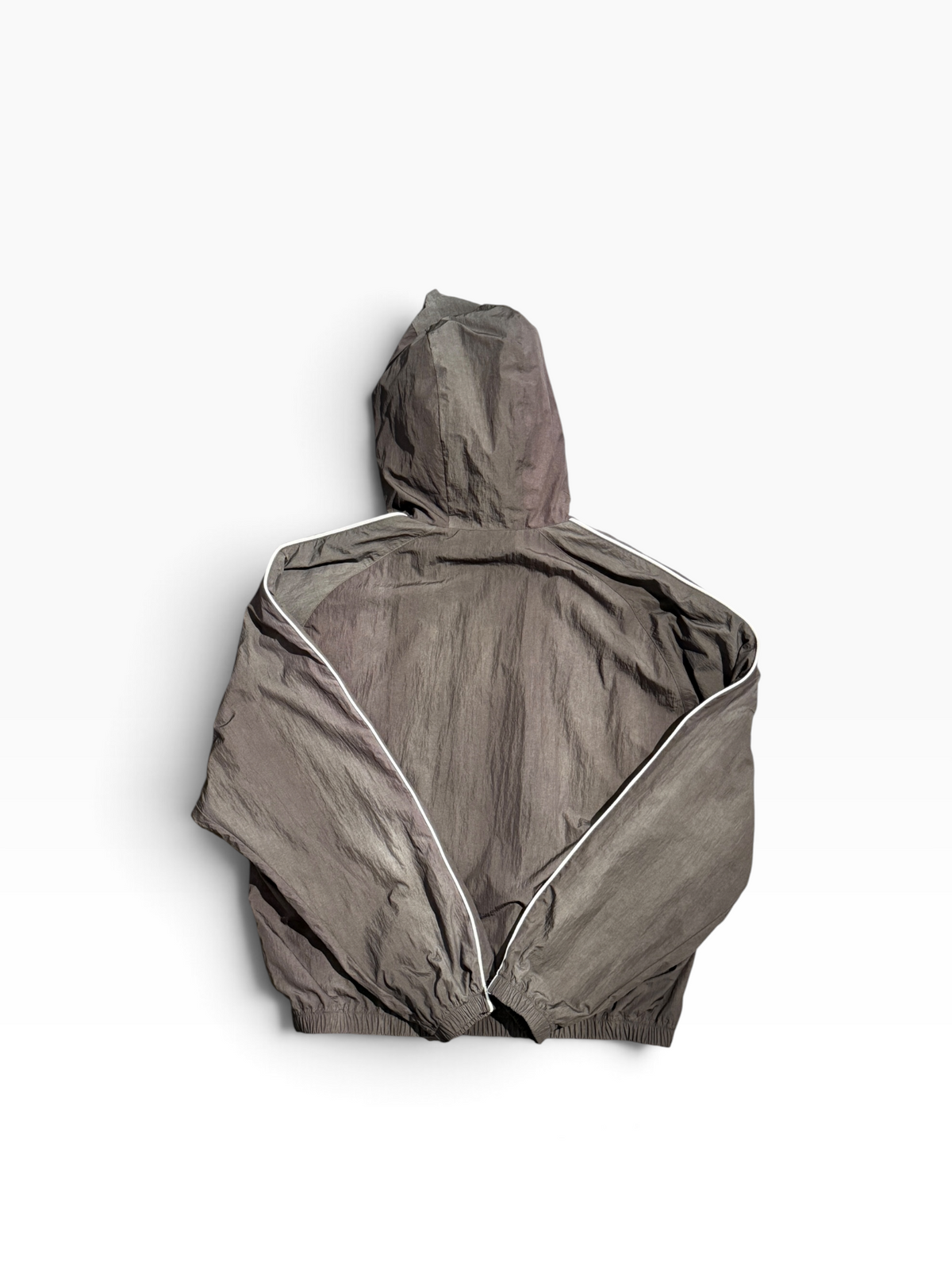 Doublet Moss Embroidered Chain Grey Track Jacket
