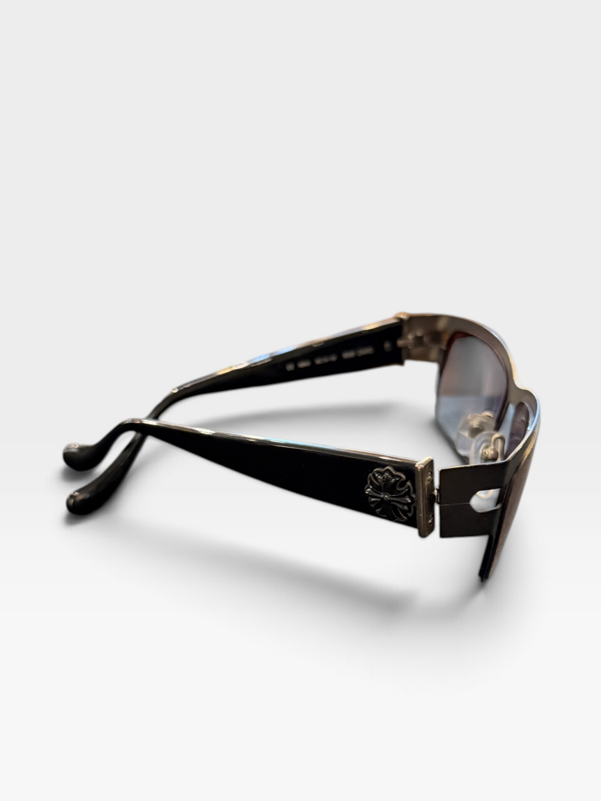 Chrome Hearts Raw Dawg semi-rim sunglasses model