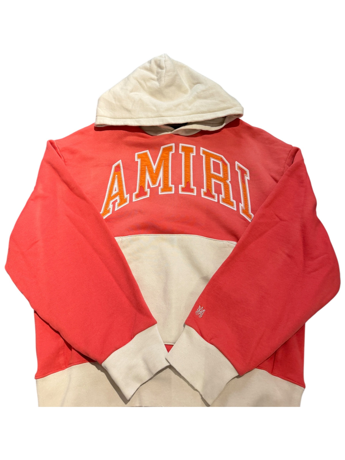 Amiri Vintage Varsity Hooded Sweatshirt Red