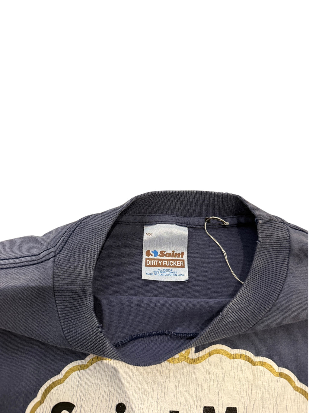 Saint Michael MXX Logo Navy T-Shirt