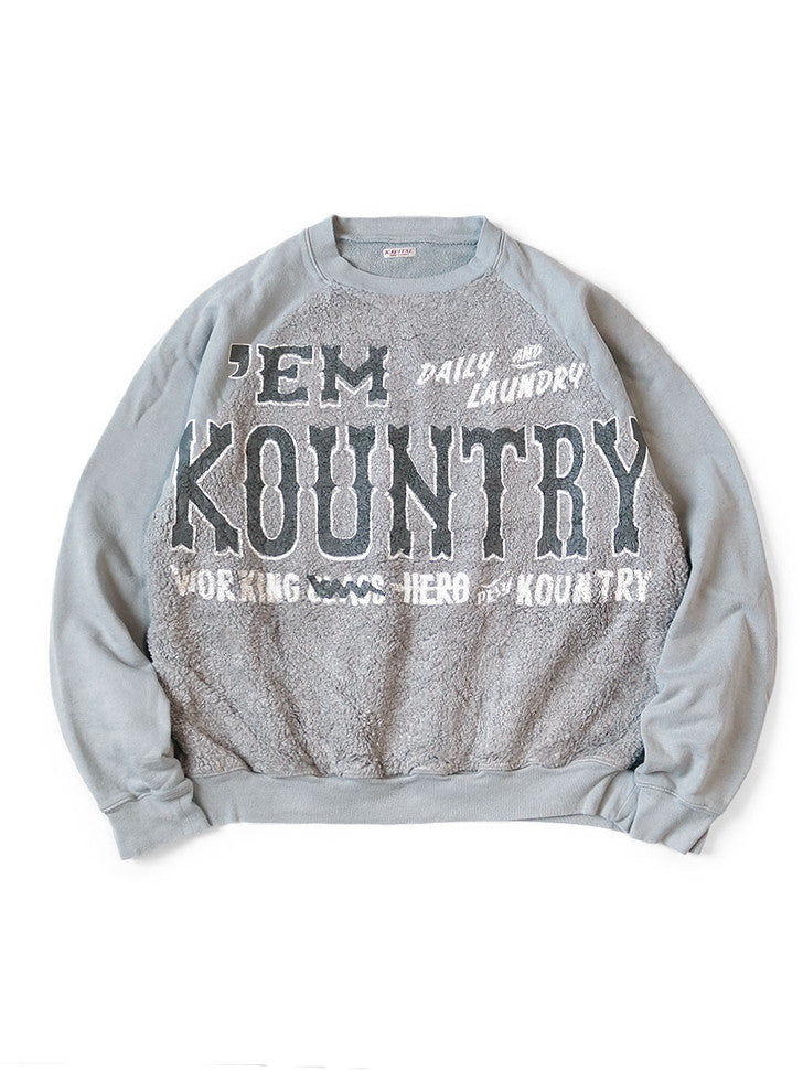 Kapital Grizzly Crewneck Grey