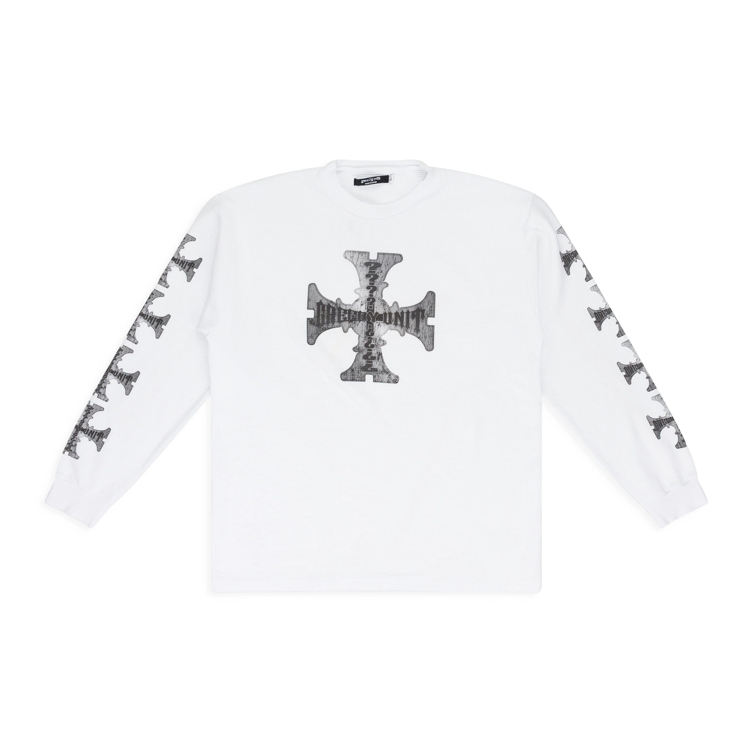 Greedy Unit White Screw Thermal T-Shirt