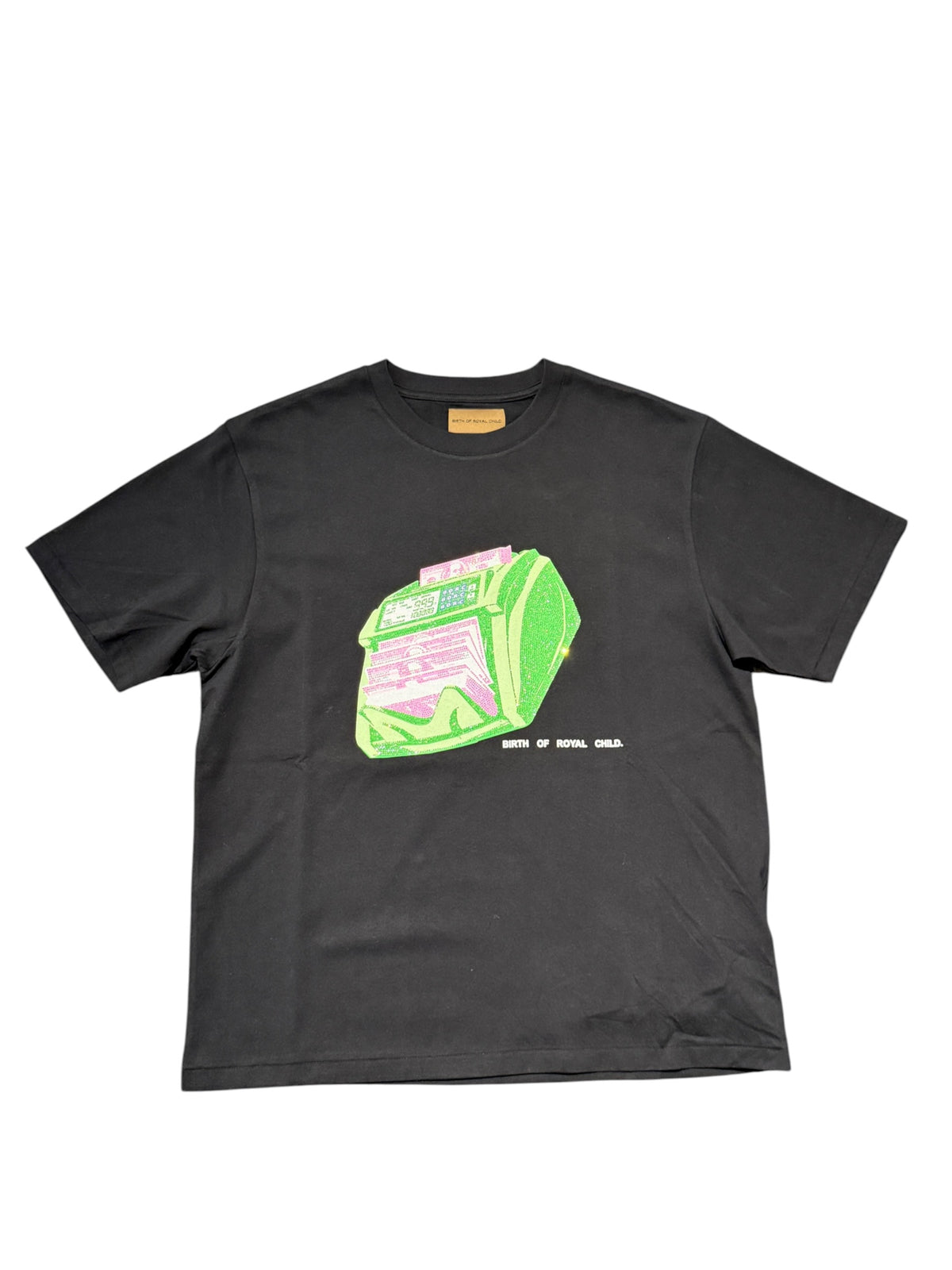 Birth Of Royal Child Bill Counter Black T-Shirt