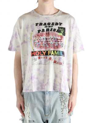 Paly Holy Family Purple Tie Dye T-Shirt