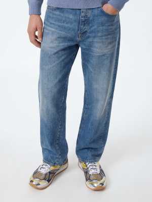 Bottega Veneta Orbit Yellow/Navy Sneaker