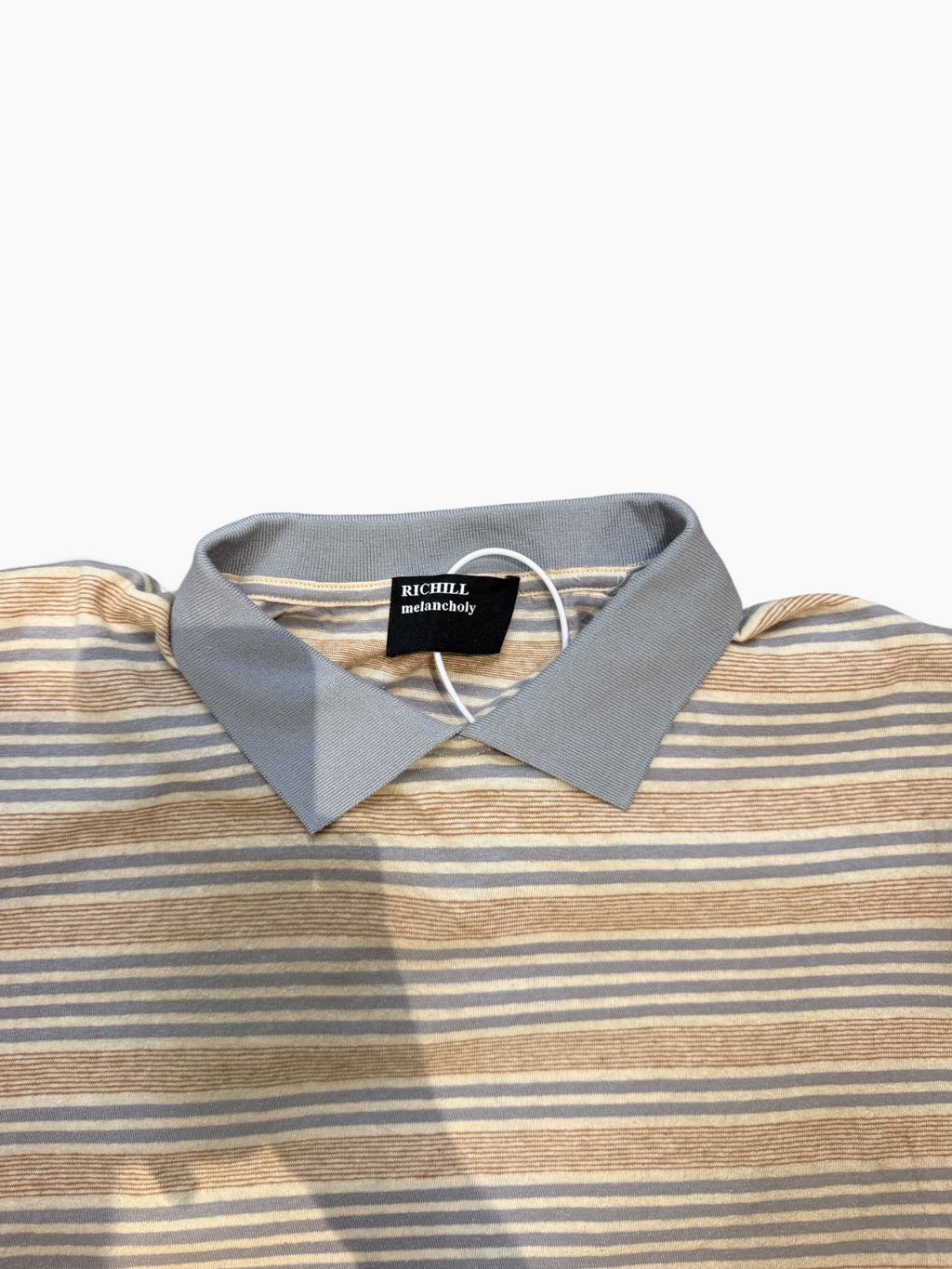 Richill Melancholy Dirty Stripe Polo T-Shirt
