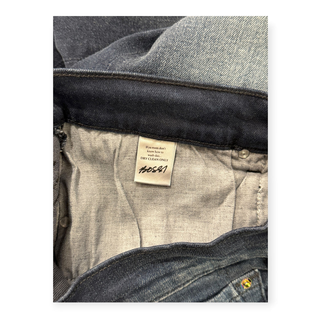 Bossi Two-Tone Navy Denim Jeans
