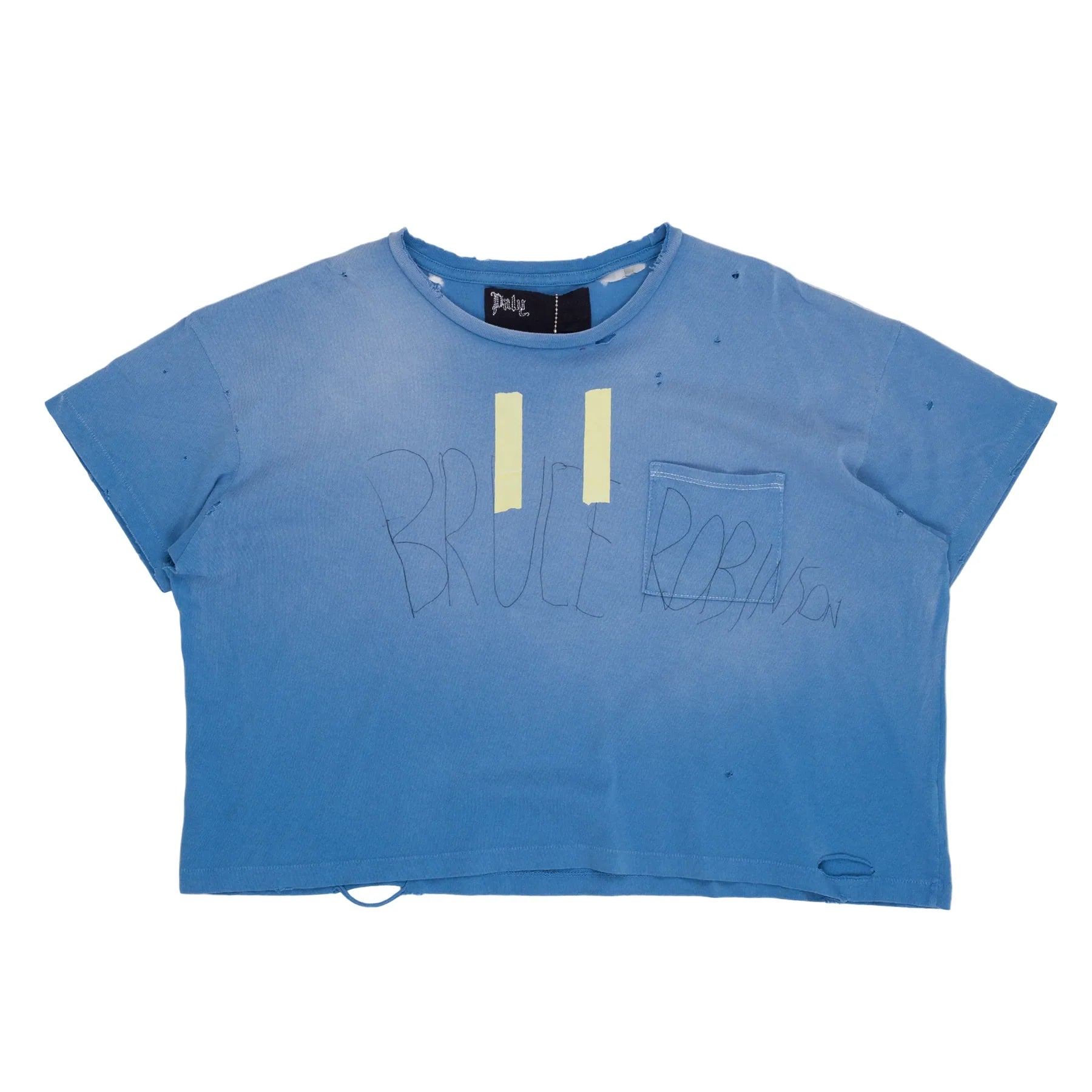 Paly Hollywood Bruce Pocket Blue T-Shirt
