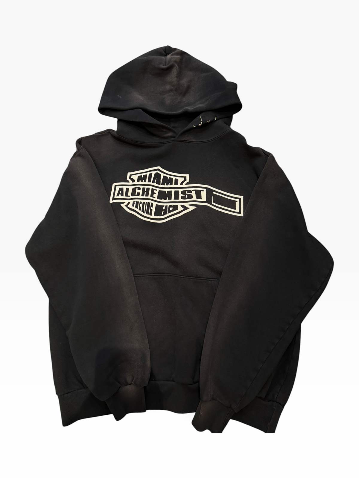 Alchemist Waving Hoodie cotton with graphic print black
