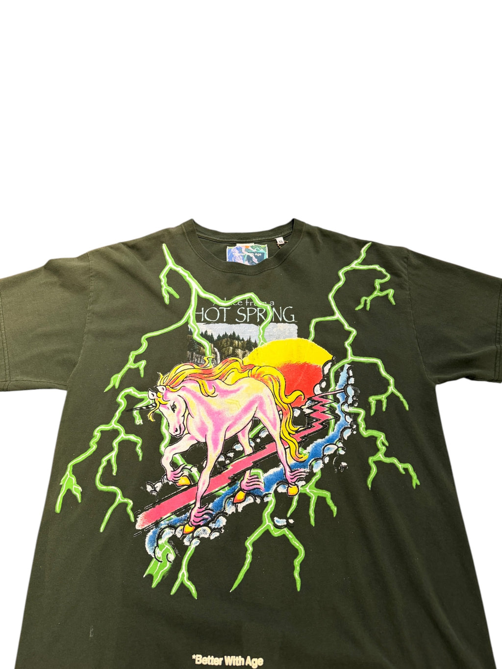 Better with Age* European Thunder Tee Dark Green