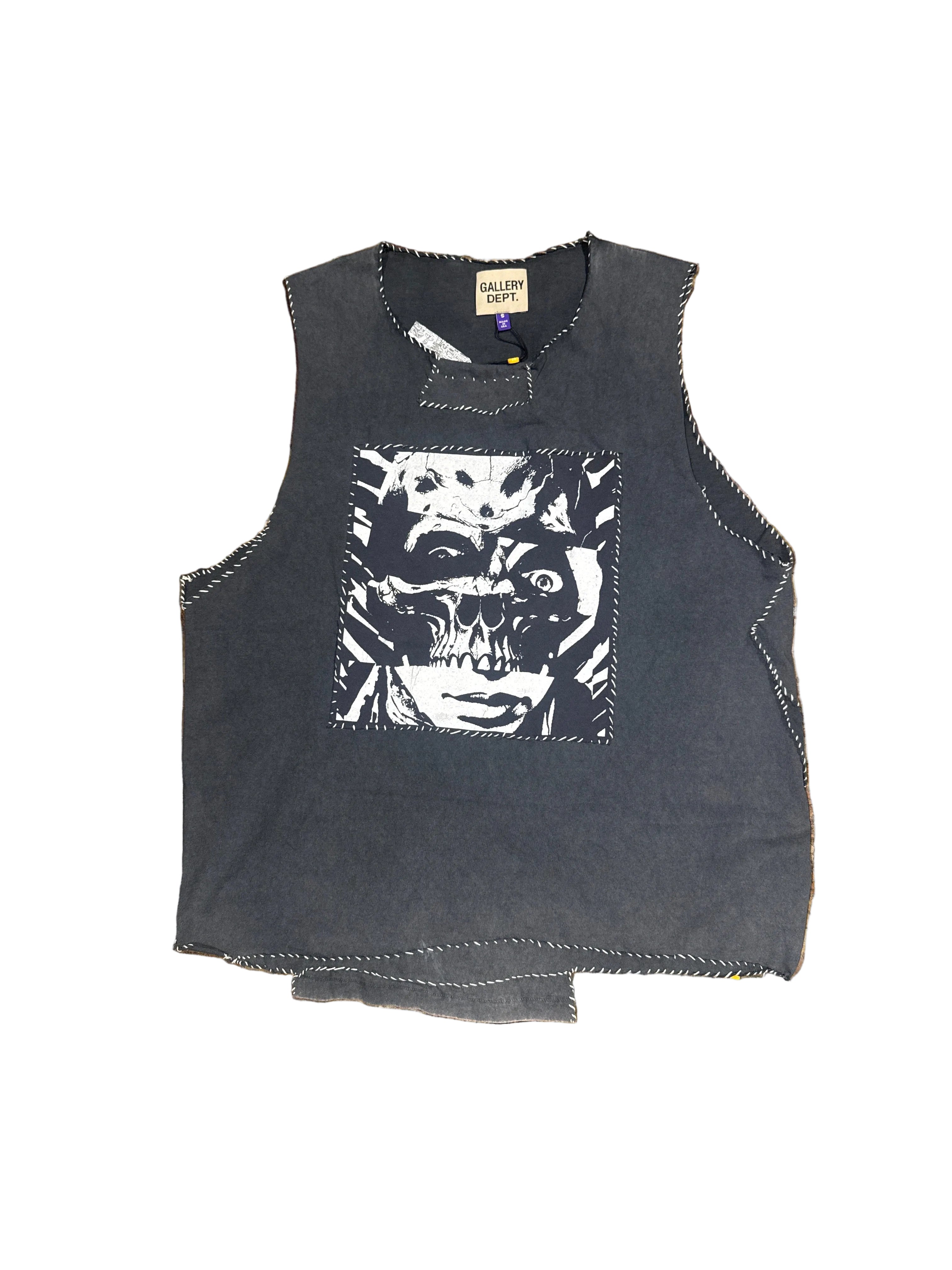 Gallery Dept. Objection Black Tank Top