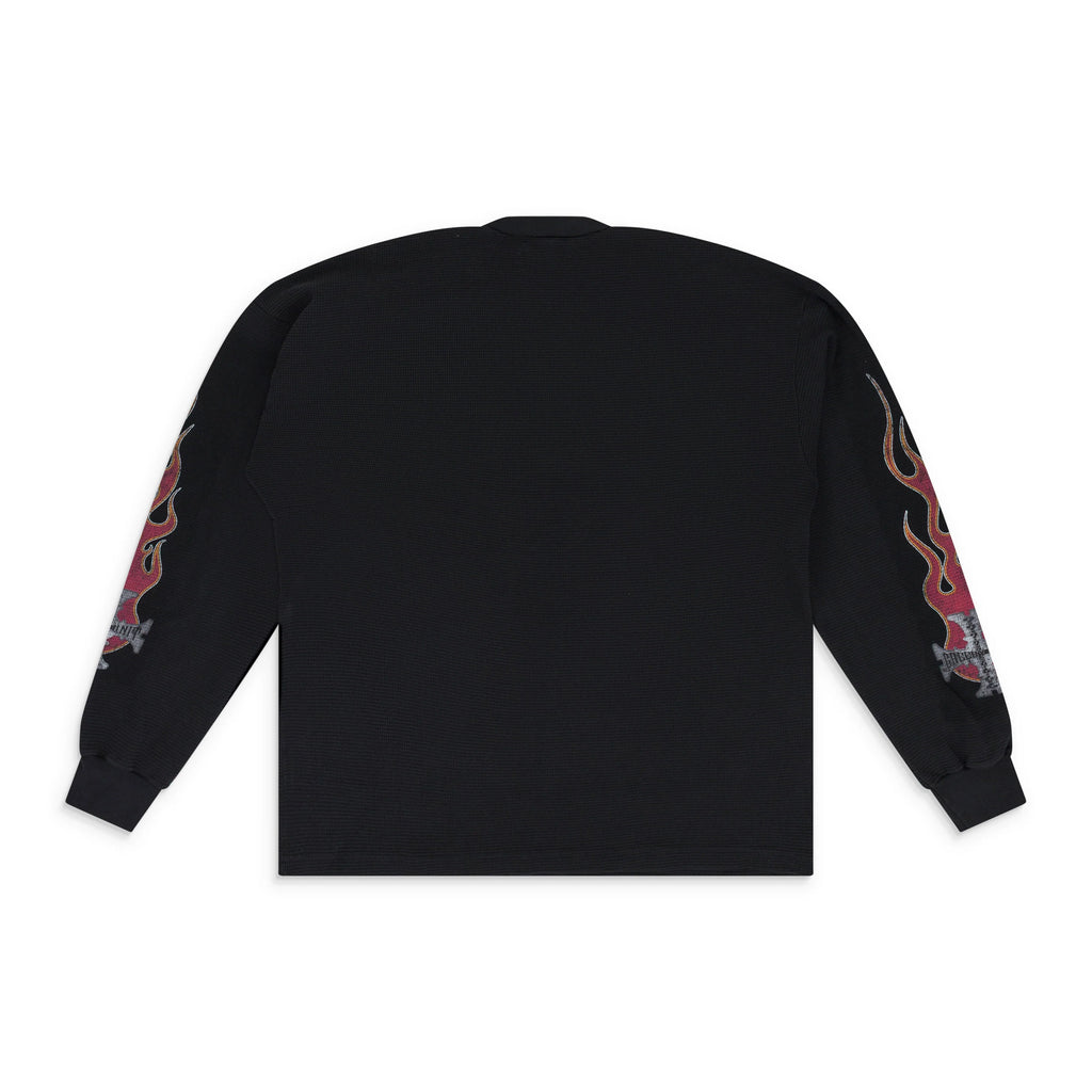 Greedy Unit Black Screw Thermal T-Shirt