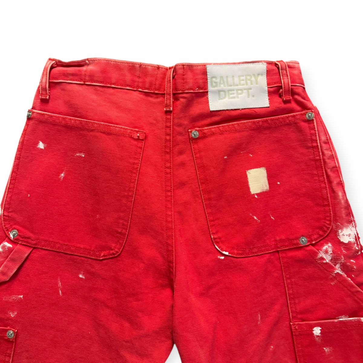 Gallery Dept. Carpenter Flare Jeans Red