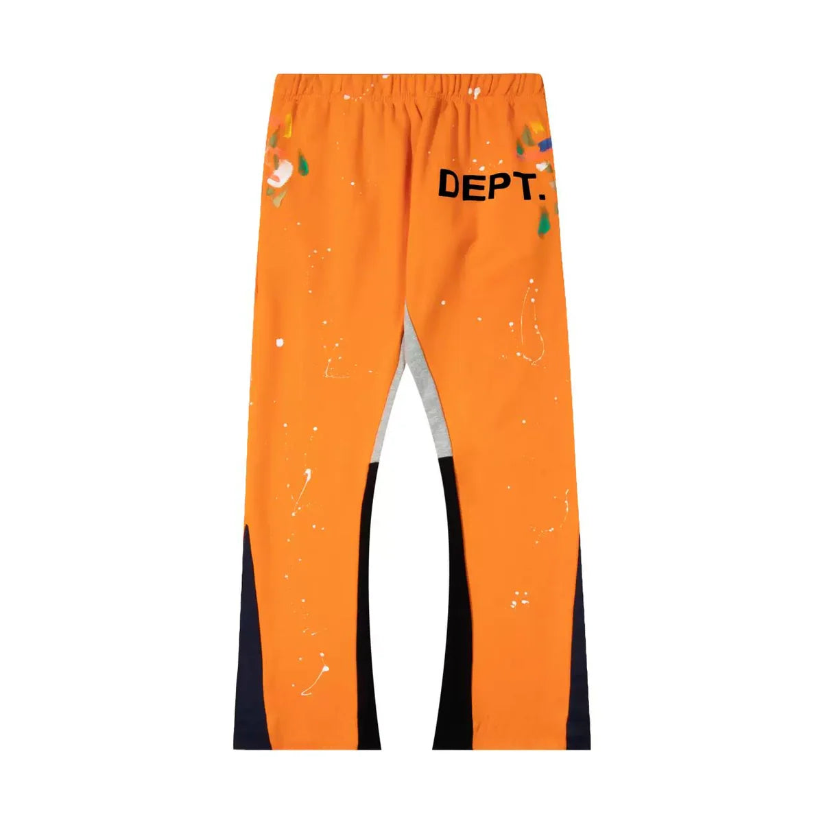 Gallery Dept. Logo Flare Orange Sweatpants