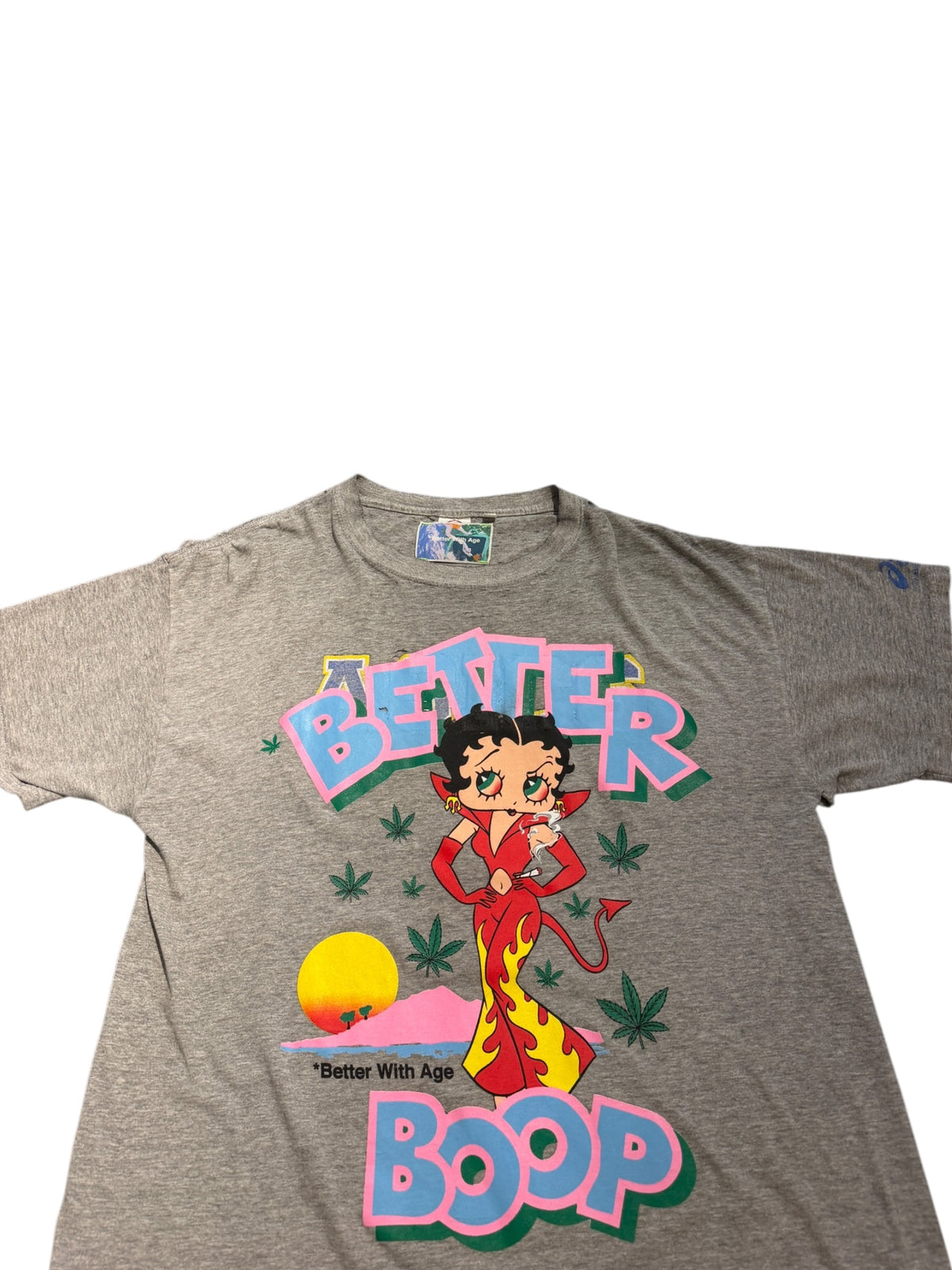 Better With Age* Khaki Better With Boop Graphic T Shirt
