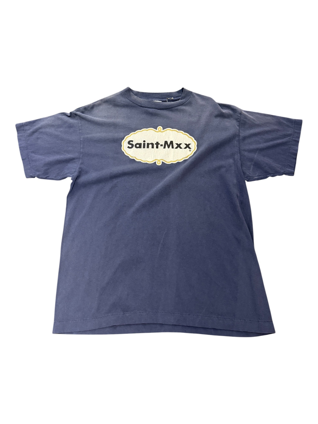 Saint Michael MXX Logo Navy T-Shirt