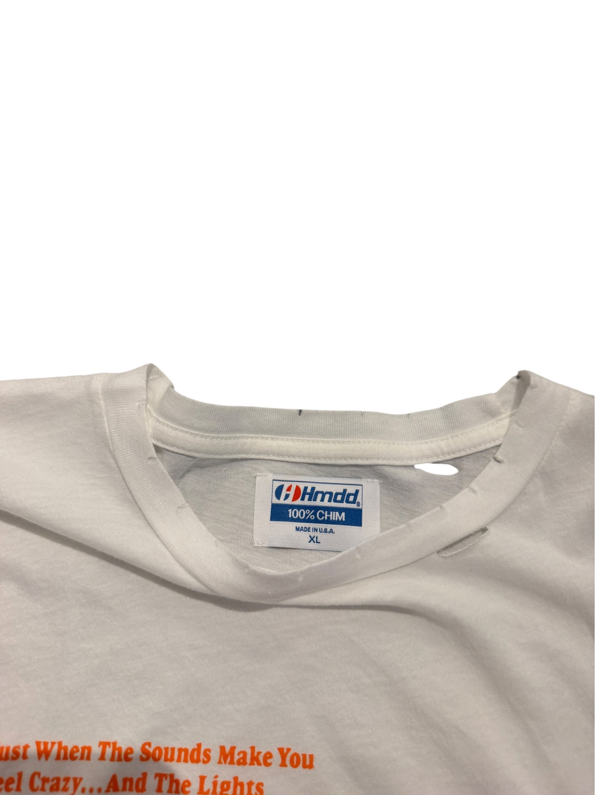 HMDD White 5tharr T-Shirt