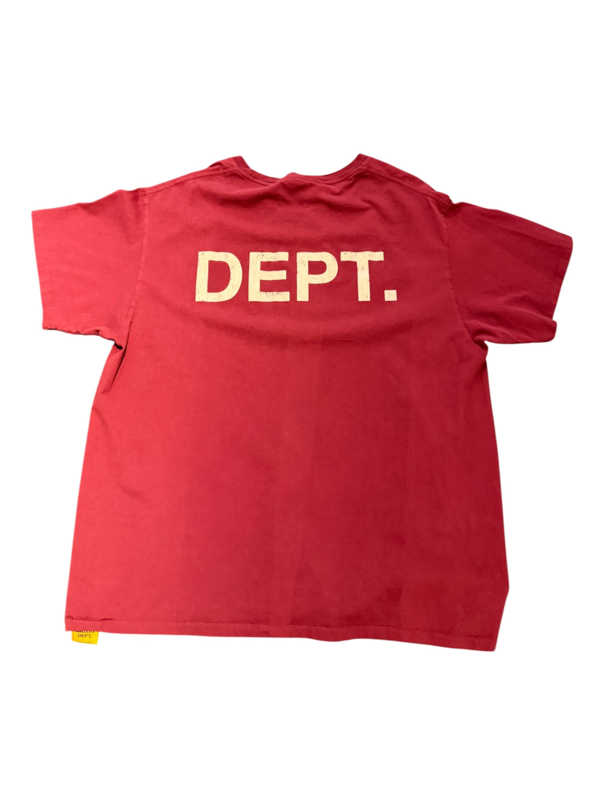 Gallery Dept. Blank Logo T-Shirt Burgundy