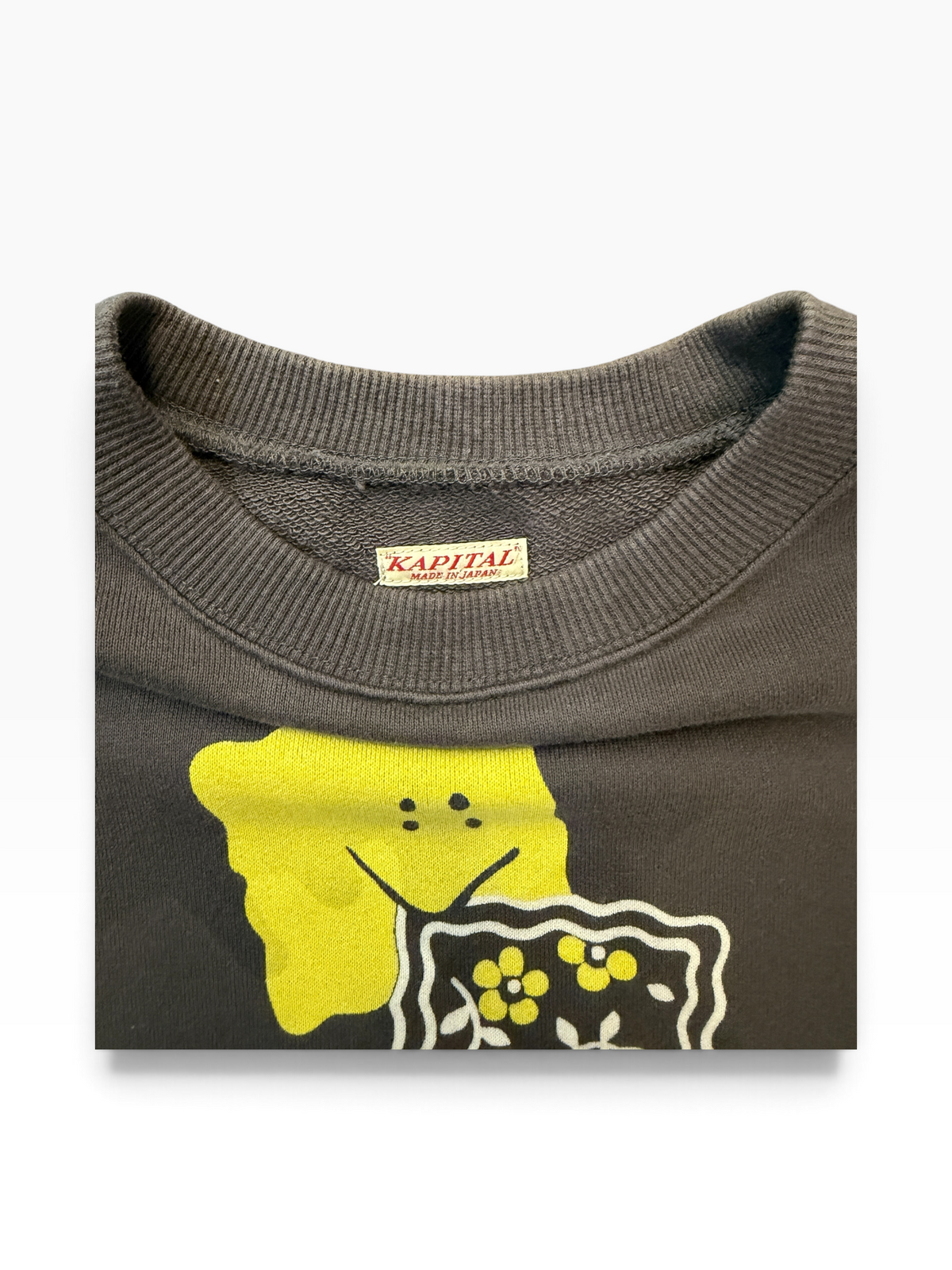 Kapital Zip Pocket Crewneck Black