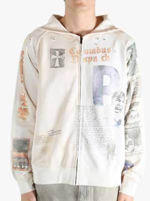 SAITOS Long Live Rock Zip Hoodie