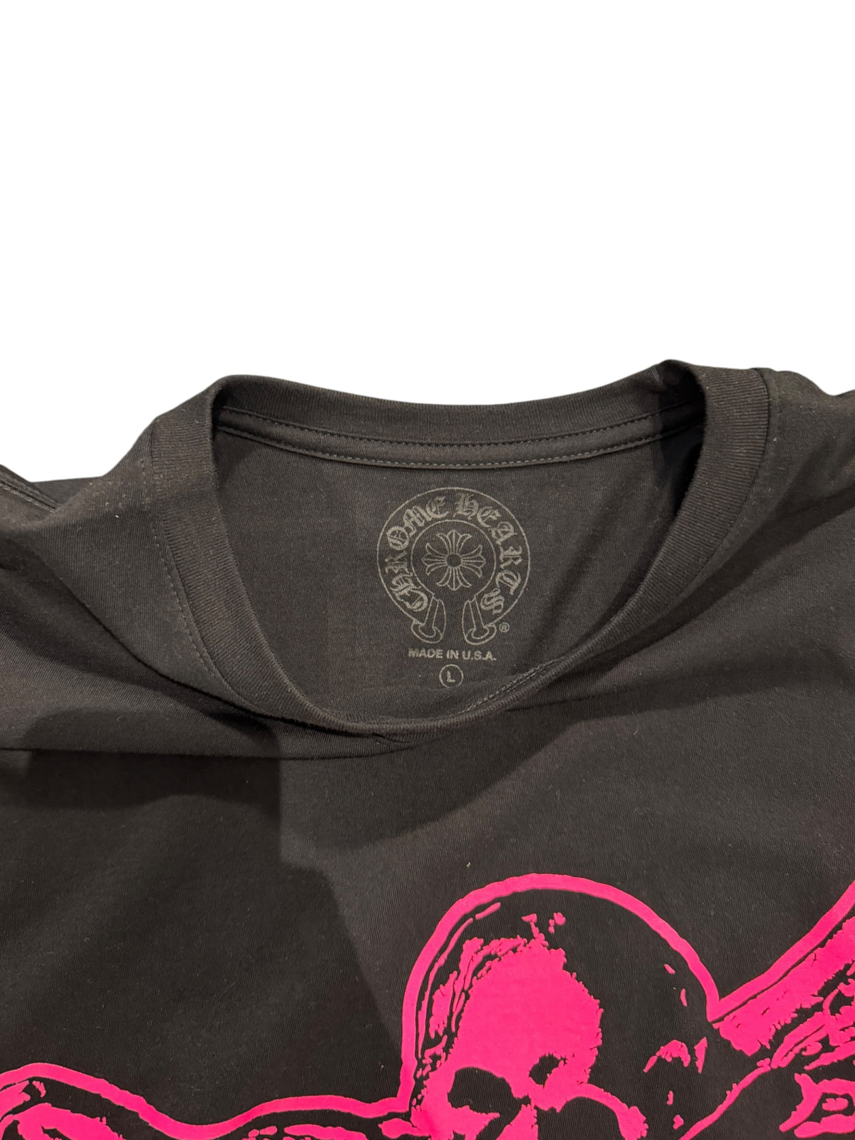 Chrome Hearts FOTI Neon Pink Long Sleeve