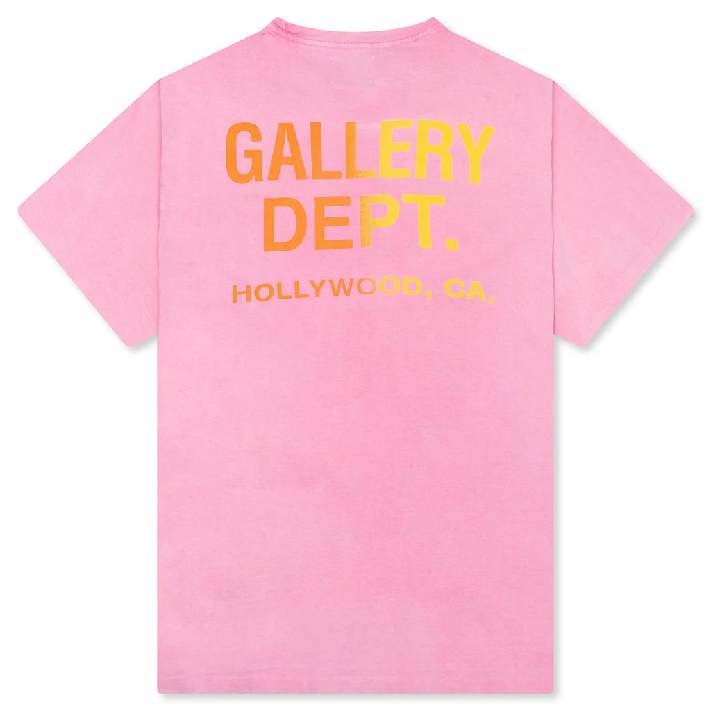 Gallery Dept. Boardwalk Candy Pink T-Shirt