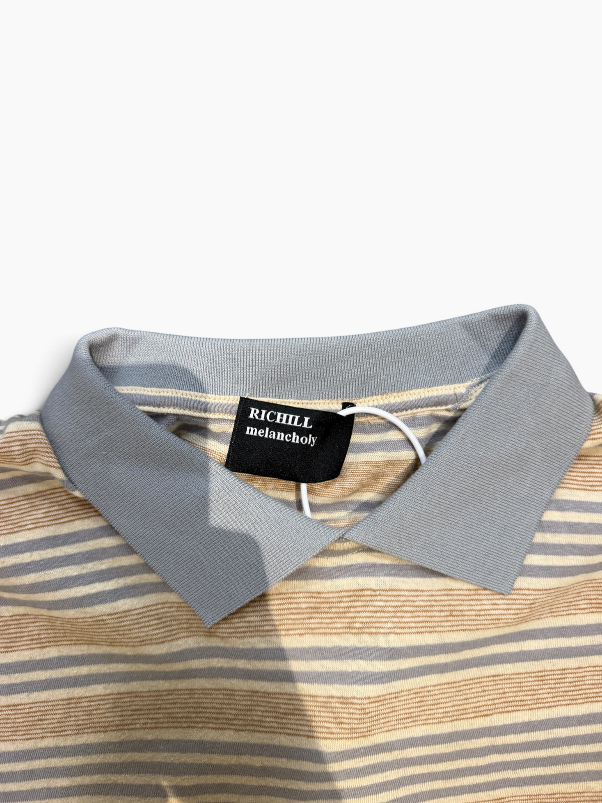 Richill Melancholy Dirty Stripe Polo T-Shirt