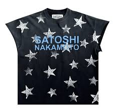 Satoshi Nakamoto Cutoff Stars Tee