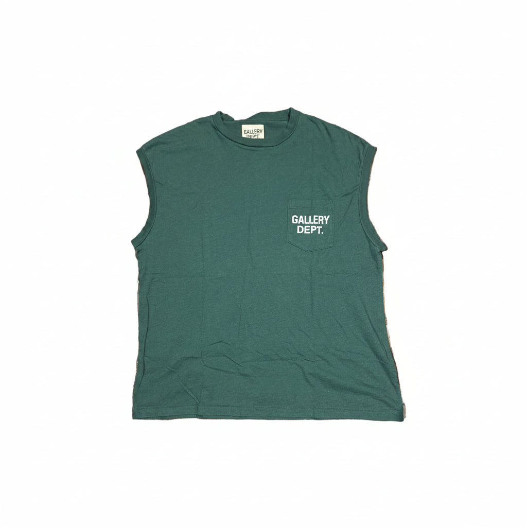 Gallery Dept. Augi Dept. Logo Green Tank Top