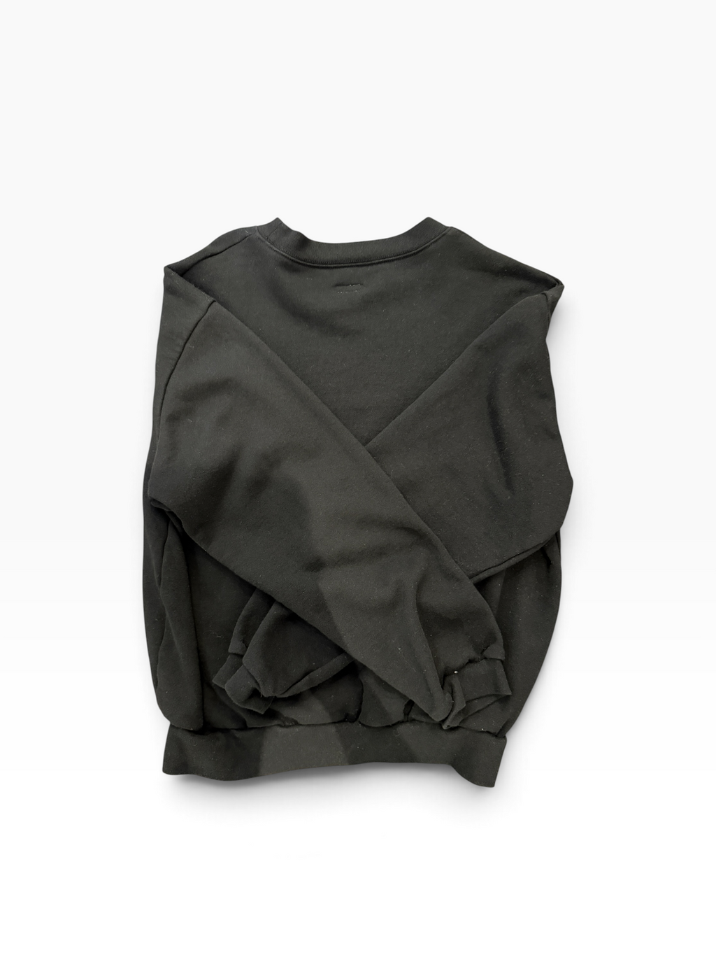 Kapital Blank Crewneck Black
