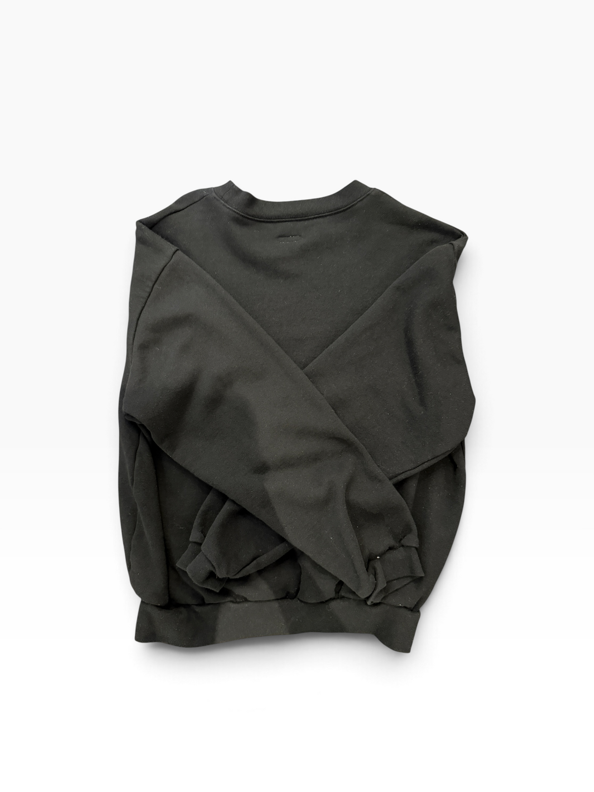 Kapital Blank Crewneck Black