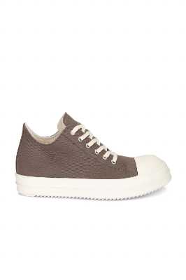 Rick Owens Drkshdw Dust Canvas Low Ramon Sneaker