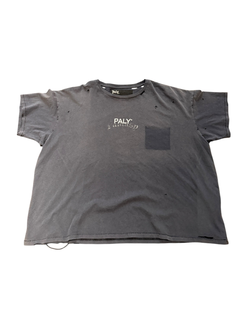 Paly Hollywood Core Logo Grey T-Shirt