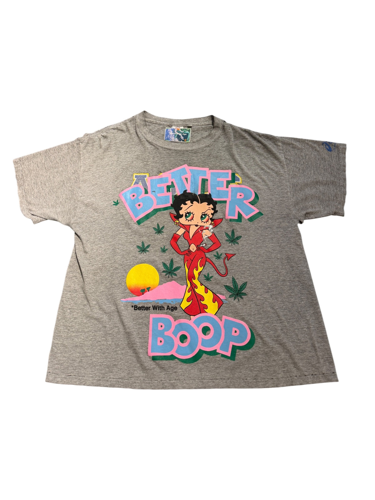 Better With Age* Khaki Better With Boop Graphic T Shirt