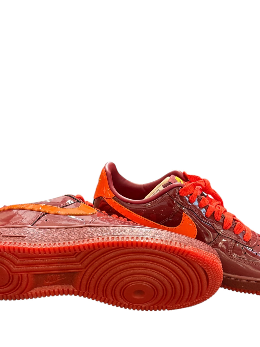 Nike Air Force 1 Low 'Patent Leather Dark Team Red'