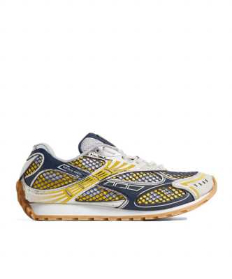 Bottega Veneta Orbit Yellow/Navy Sneaker