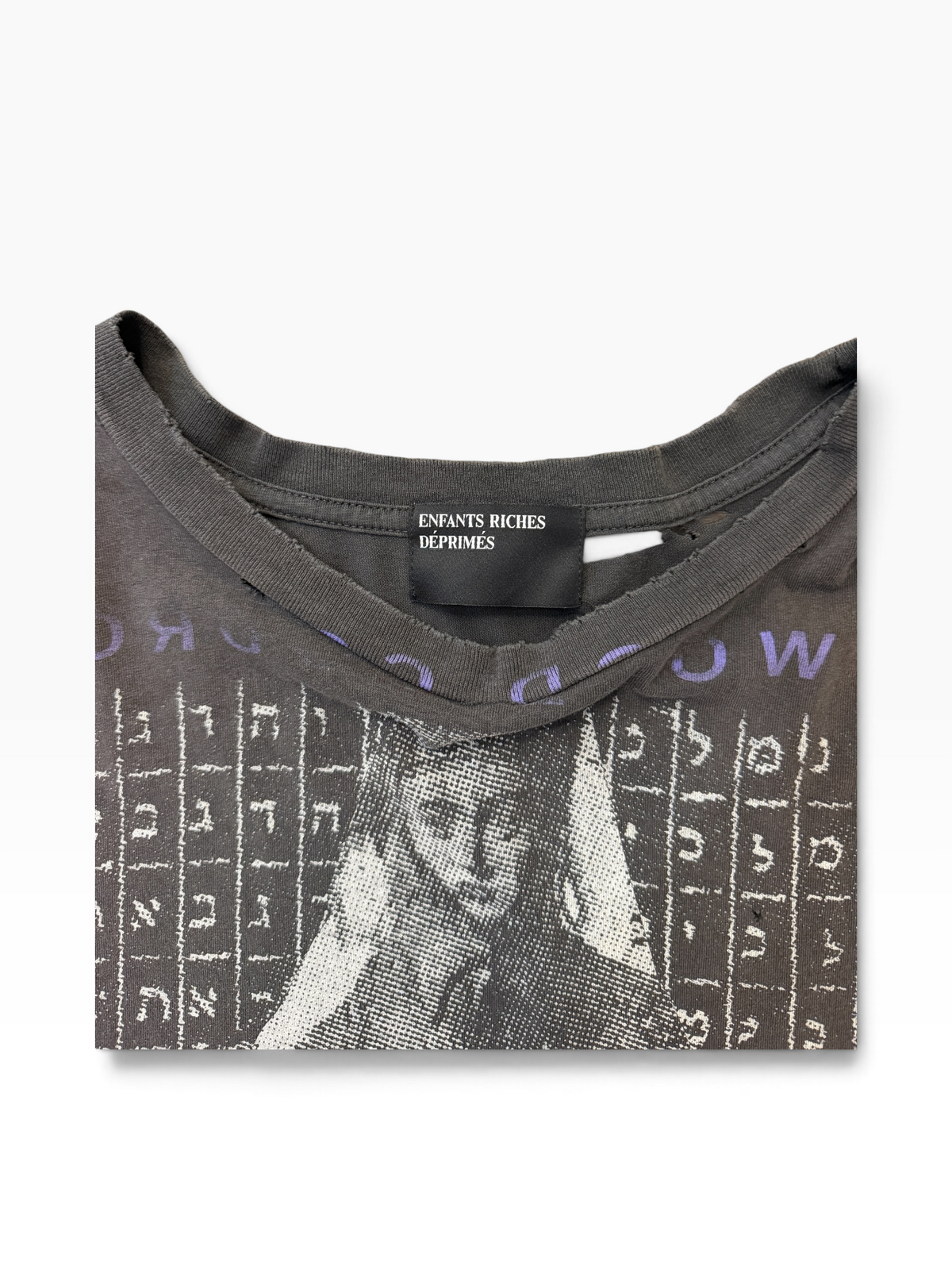 Enfants Riches Déprimés Hollywood Couronne Distressed T-shirt