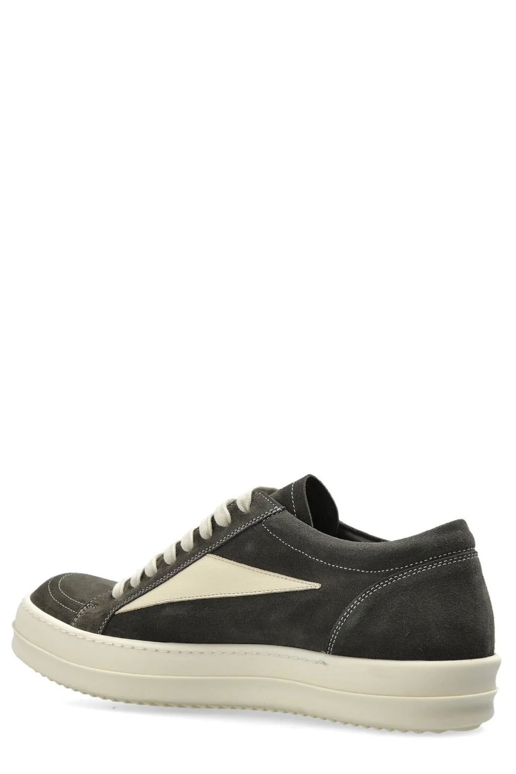 Rick Owens Vintage Low Euca / Milk Suede Sneakers